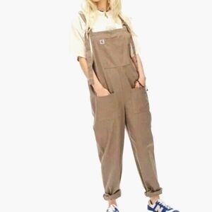 Lucy & Yak Original - Cotton Dungarees in Earth Dye Umbree 